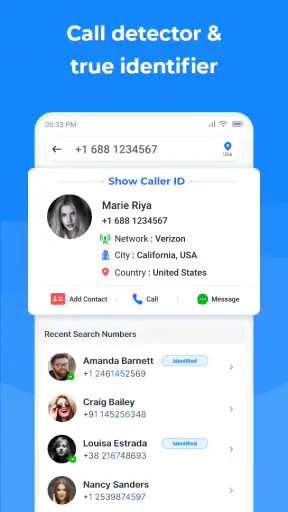 Caller ID & True spam blocker screenshot