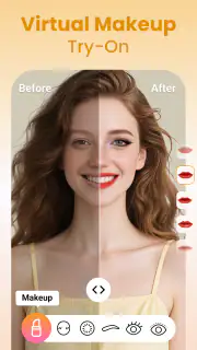 Caméra de maquillage et selfie screenshot 1