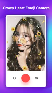 Caméra Emoji Couronne screenshot 3