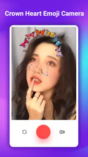 Caméra Emoji Couronne screenshot 5