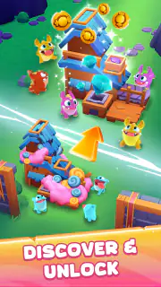 Candy Critters: Idle Merge screenshot 3