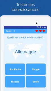 Capitales des pays: Quiz monde screenshot 5