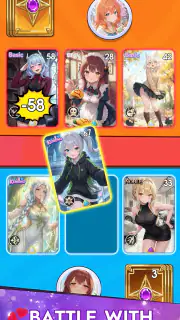 Cards of Waifu: Collect & Duel screenshot 2