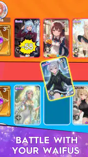Cards of Waifu: Collect & Duel screenshot 7