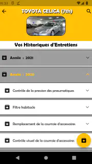 Carnet Entretien pour Voitures screenshot 3