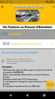 Carnet Entretien pour Voitures screenshot 8