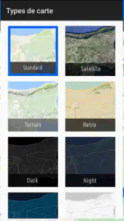 Carte des coordonnées GPS screenshot 3