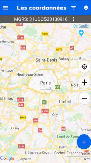 Carte des coordonnées GPS screenshot 6