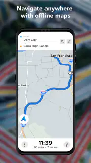 Cartes et navigation GPS screenshot 3