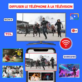 Caster le téléphone sur la tv screenshot 6