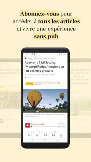Centre Presse Aveyron - Actus screenshot 6