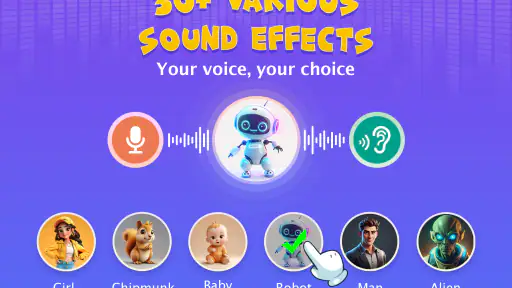 Changeur De Voix IA Avec Effet screenshot