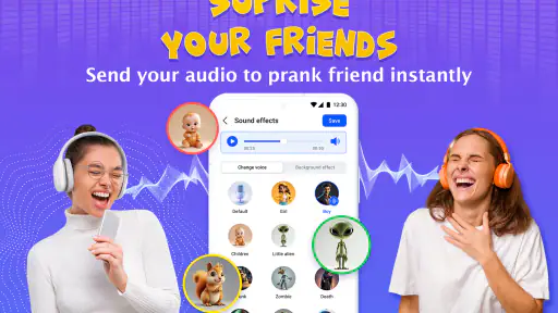 Changeur De Voix IA Avec Effet screenshot