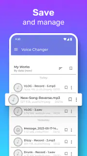 Changeur de voix vidéo Pro screenshot 5
