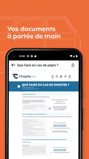 Chapka, assurance voyage screenshot 2