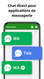 Chat Direct & Messagerie screenshot 1