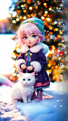 Chat mignon Fond d'écran HD screenshot