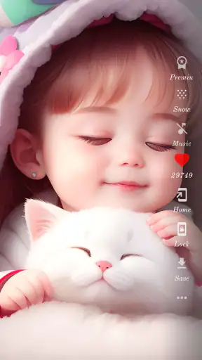 Chat mignon Fond d'écran HD screenshot