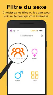 Chatspin - Chatvidéo aléatoire screenshot 4