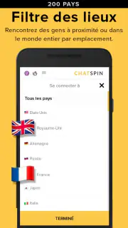 Chatspin - Chatvidéo aléatoire screenshot 5