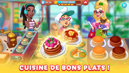 Chef Friends: Jeu de Cuisine screenshot 1