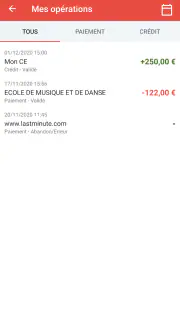 Chèque-Vacances screenshot 2