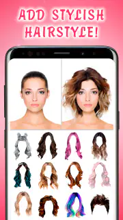 Cheveux féminins - Hairstyles screenshot 1