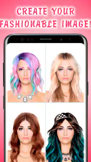 Cheveux féminins - Hairstyles screenshot 8