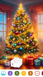 Christmas Color -Painting Book screenshot 2