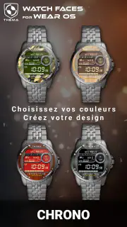 Chrono Watch Face screenshot 2