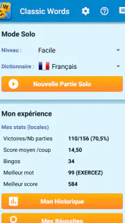Classic Words en français screenshot 5