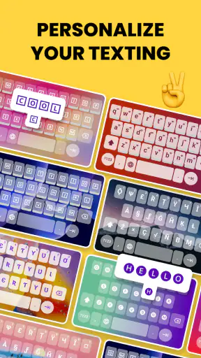 Clavier de polices -Polices Aa screenshot