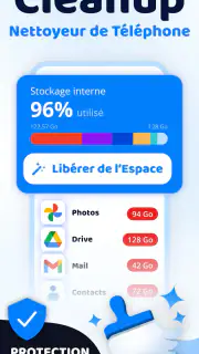 Cleanup: Nettoyeur Téléphone screenshot 1