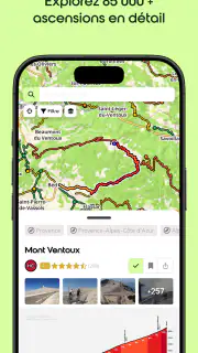 climbfinder - cols & côtes screenshot 2
