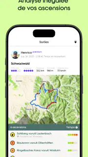 climbfinder - cols & côtes screenshot 3