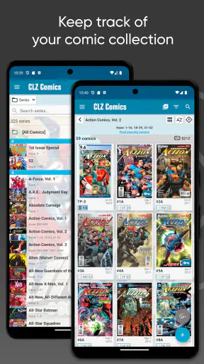 CLZ Comics - base de données screenshot