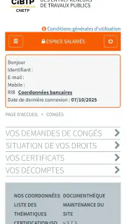 CNETP Salarié screenshot 3