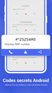 Codes secrets et hacks mobiles screenshot 8