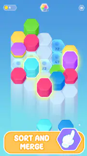 Color Slide Puzzle: Trier Hexa screenshot 2