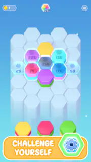Color Slide Puzzle: Trier Hexa screenshot 3