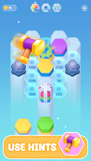 Color Slide Puzzle: Trier Hexa screenshot 4