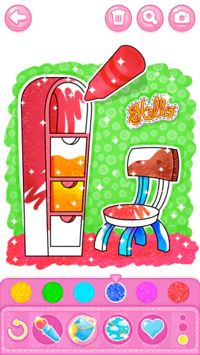 Coloriage de Chambre à Coucher screenshot