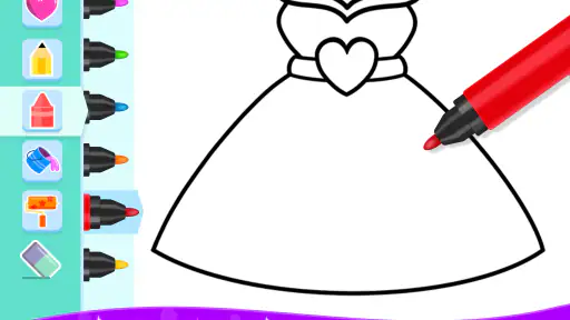 Coloriage pour les filles screenshot