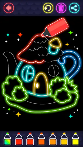 Coloriages de la maison screenshot