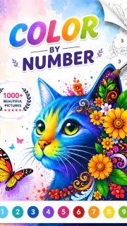 Coloring Game: Color by Number screenshot 2