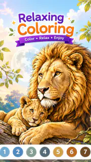 Coloring Game: Color by Number screenshot 3