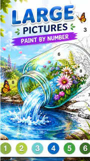 Coloring Game: Color by Number screenshot 5