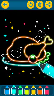 Coloring Meal for Kids Game screenshot 3