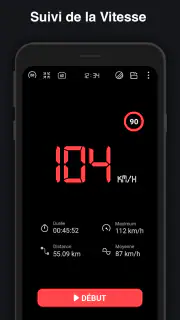 Compteur de vitesse screenshot 2