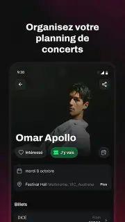 Concerts Songkick screenshot 5